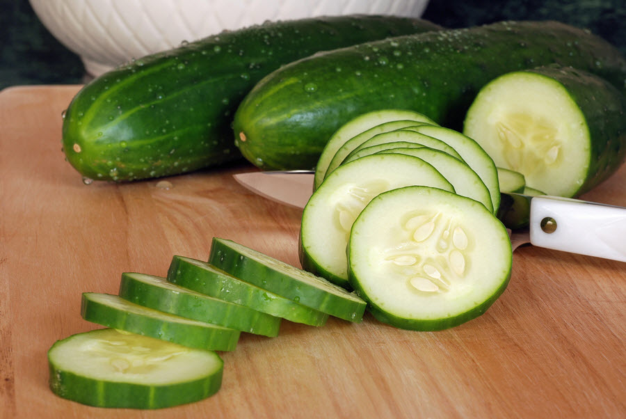Garden cucumbers