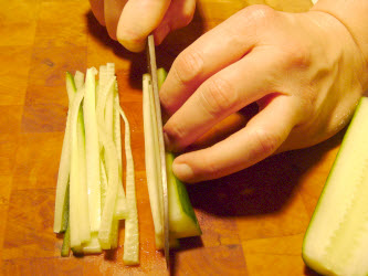 Cutting Slivers from "Thin" Ribbons