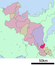 Uji region within the kyoto prefecture