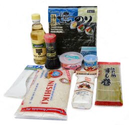 Easy sushi making kit