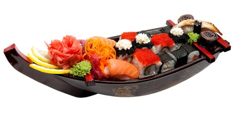 Plastic Sushi Boat