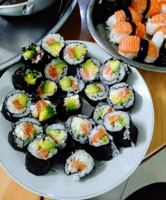 My first Homemade sushi