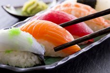 Nigiri sushi (nigirizushi)