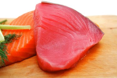 Sushi grade fish or sashimi grade fish