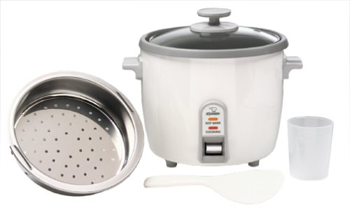 Zojirushi - 6 Cup Rice Cooker & Steamer - Black